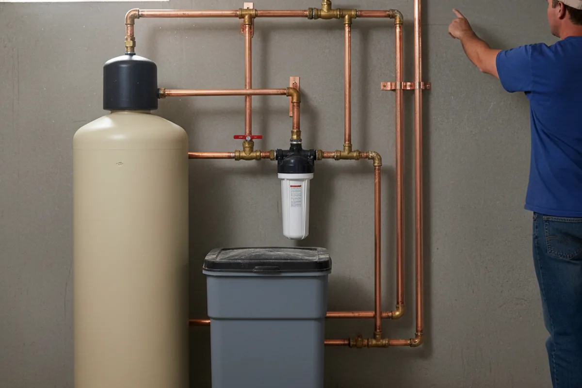 Whole-house water treatment system installed in Rocky Face